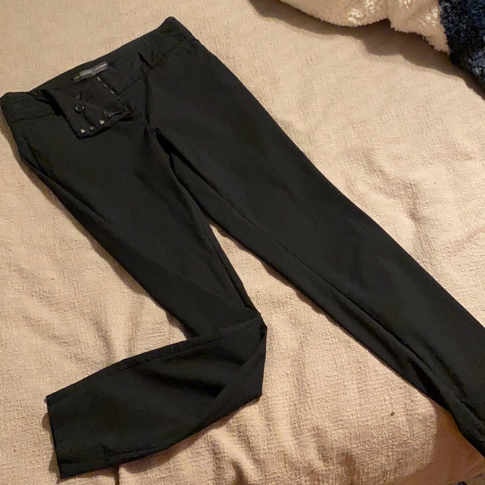 Black exact stretch ankle pant